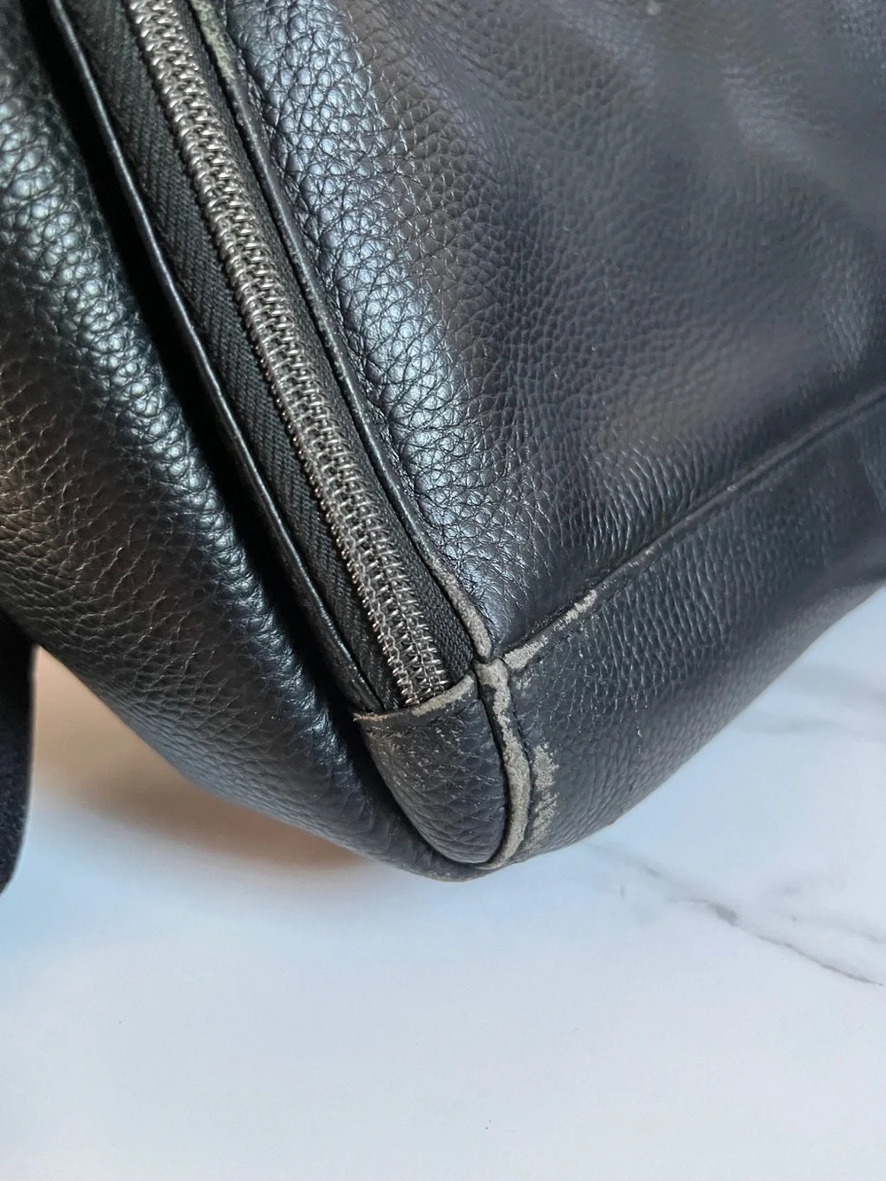 Samsonite Classic Leather Backpack, Carry-On Travel Bag,